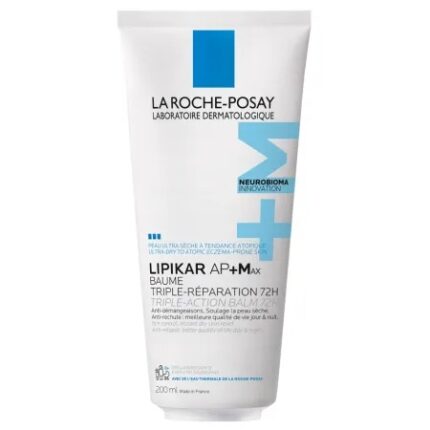 Balsam triplu reparator Lipikar Baume AP+Max, 200 ml, La Roche-Posay