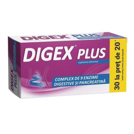 Digex Plus, 30 comprimate, Fiterman