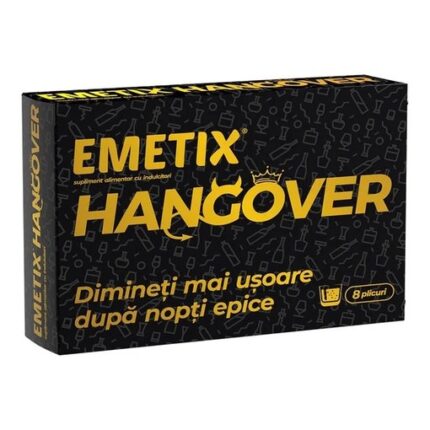 Emetix Hangover, 8 plicuri, Fiterman