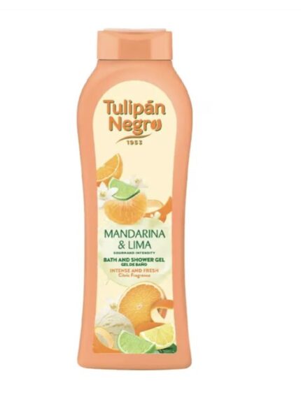 Gel de dus Mandarina, 650 ml, Tulipan Negro