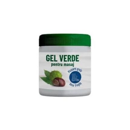 Gel verde pentru masaj, picioare grele și vene fragile, 500 ml, Onedia