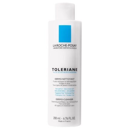 Lapte demachiant si de curatare pentru pielea intoleranta si sensibila Toleriane, 200 ml, La Roche-Posay