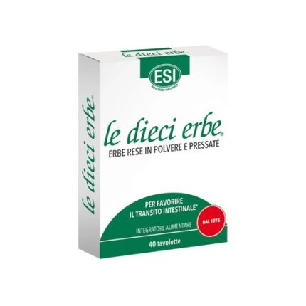 Le Dieci Erbe, 40 tablete, Esi