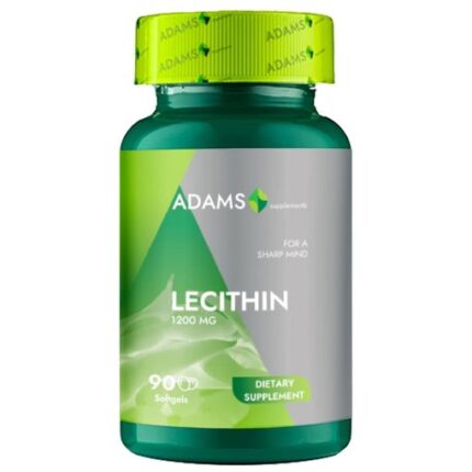 Lecitina, 1200mg, 90 capsule, Adams