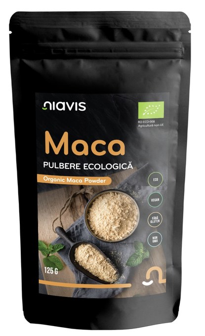 Maca Pulbere Ecologica/BIO, 125 g, Niavis