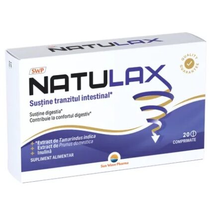 Natulax, 20 comprimate, Sun Wave Pharma