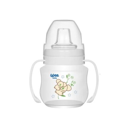 Pahar care nu curge cu mâner, 125 ml, cod 753, Wee Baby