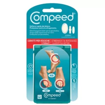 Plasturi Mixt pentru Bășici, 5 bucăți, Compeed