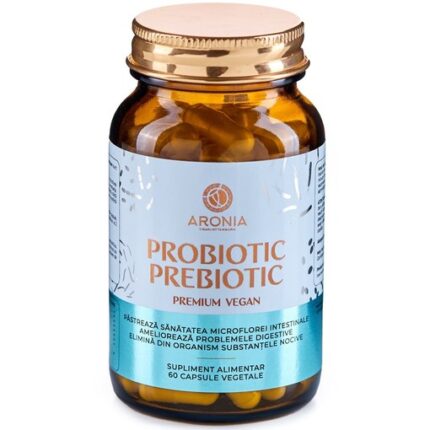 Probiotic Prebiotic Premium Vegan, 60 capsule, Aronia Charlottenburg