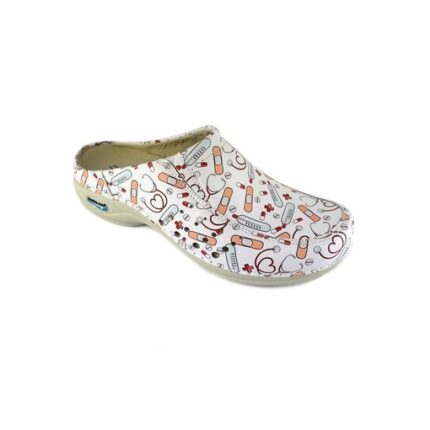 Saboti medicali din piele naturală lavabili Berlin WG4AF25 Health-10, mărimea 40, Nursing Care