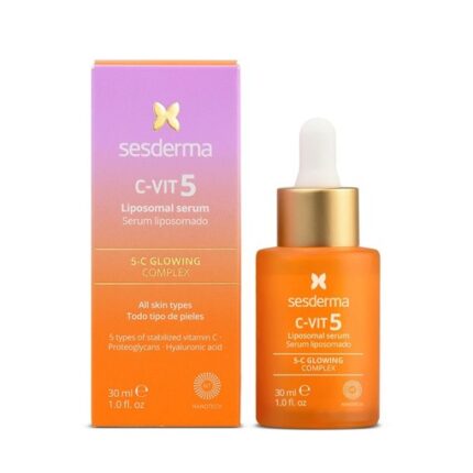 Ser lipozomal C-Vit cu 5 tipuri de Vitamina C, 30ml, Sesderma