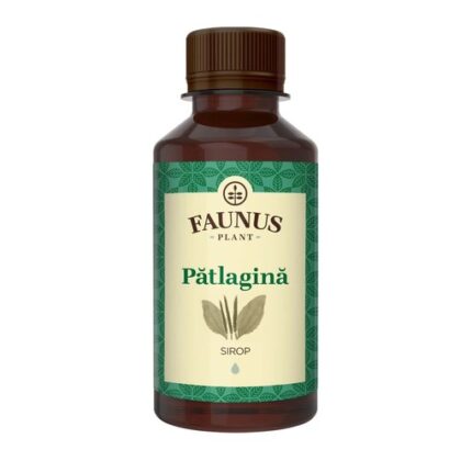 Sirop Pătlagină, 200 ml, Faunus Plant