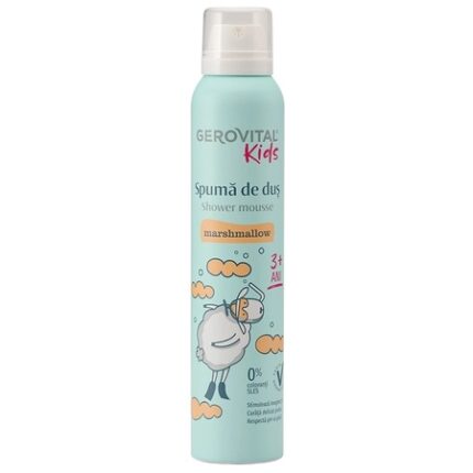 Spuma de dus Marshmallow 3 ani+, 200ml, 3757, Gerovital Kids