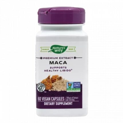 Supliment alimentar Maca Nature's Way, 60 capsule, Secom