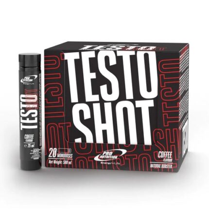 Testo Shot, 20 fiole, Pro Nutrition
