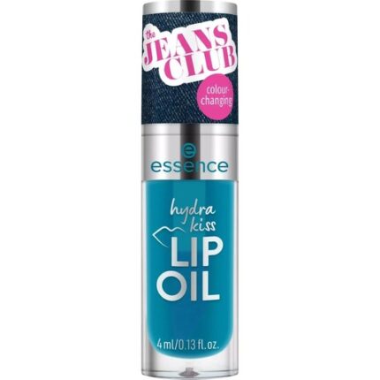 Ulei de Buze Hydra Kiss Colour-Changing the JEANS CLUB Blue Is The New Pink! 107, 4 ml, Essence